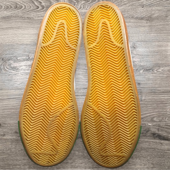 Vintage Nike Blazer Mid 73 Brazil White Classic Deadstock Shoes Size W13 M11.5 - Picture 6 of 13